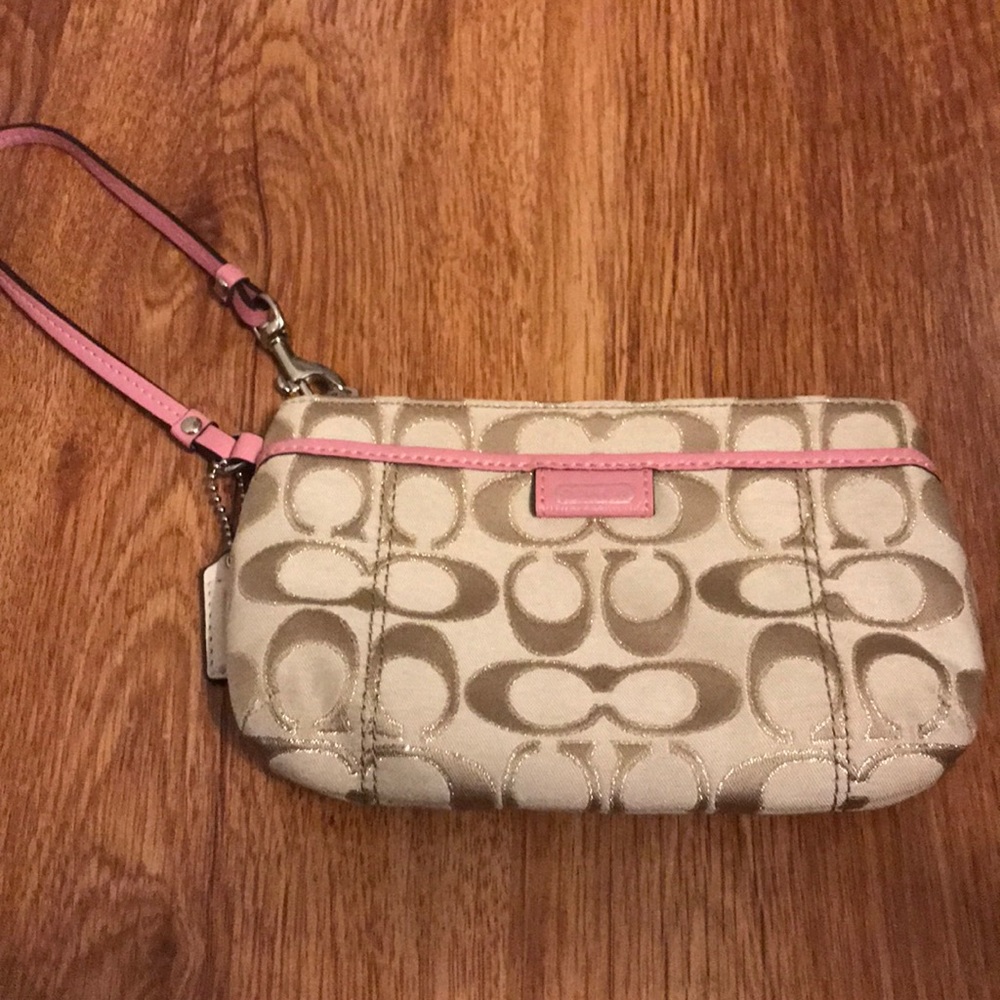 Coach wristlet